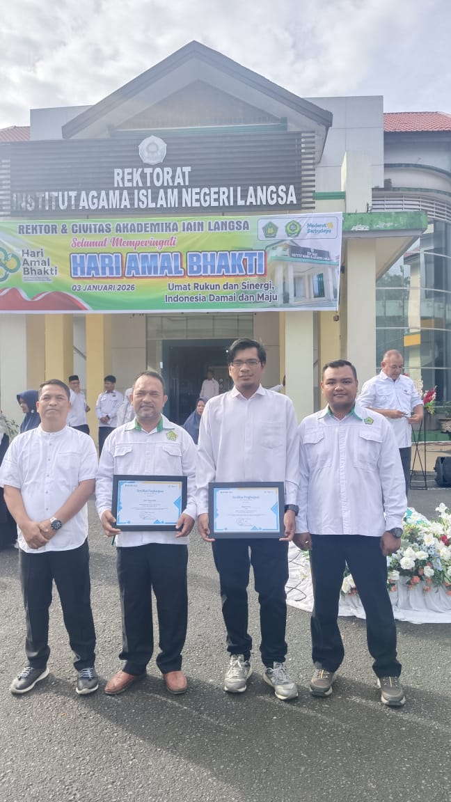 Dua Mahasiswa PPI FUAD IAIN Langsa Raih Penghargaan Publikasi pada HAB Kemenag RI ke-80